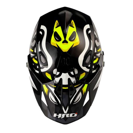 Casco Hro Mx 330Dv Zeta Negro Amarillo 2 - ZONABIKER LA 21 4