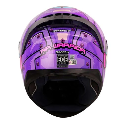 Casco Shaft 582Sp Air Warrior Morado Fucsia 3 - ZONABIKER LA 21 5