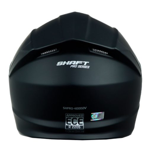 Casco Shaft Pro 4000Dv Solid Negro Visor Smoke 3 - ZONABIKER LA 21 5