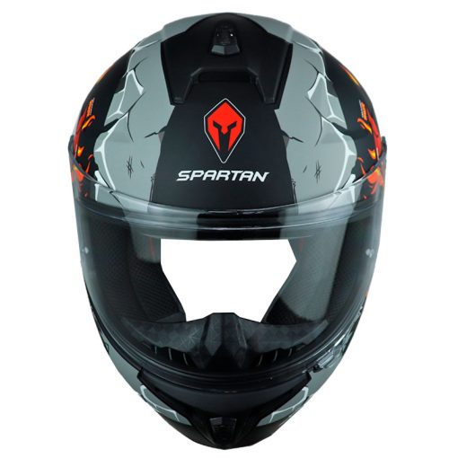 Casco Spartan Draken Baker Negro 3 - ZONABIKER LA 21 5