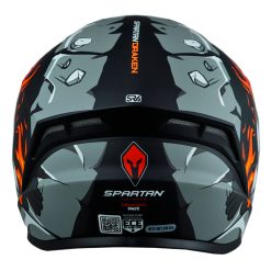 Casco Spartan Draken Baker Negro 4 - ZONABIKER LA 21 10