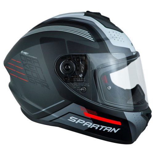 Casco Spartan Draken S Cougar Gris 2 - ZONABIKER LA 21 4