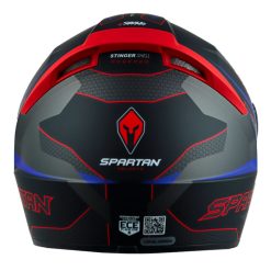 Casco Spartan Stinger Power Azul 4 - ZONABIKER LA 21 10
