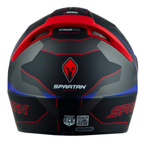 Casco Spartan Stinger Power Azul 4 - ZONABIKER LA 21 6