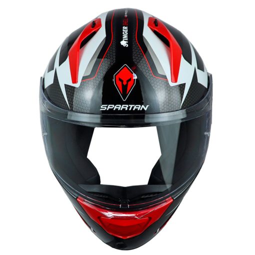 Casco Spartan Stinger Power Rojo Negro 3 - ZONABIKER LA 21 5
