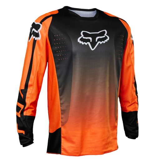 Jersey Fox 180 Leed Naranja Negro - ZONABIKER LA 21 3