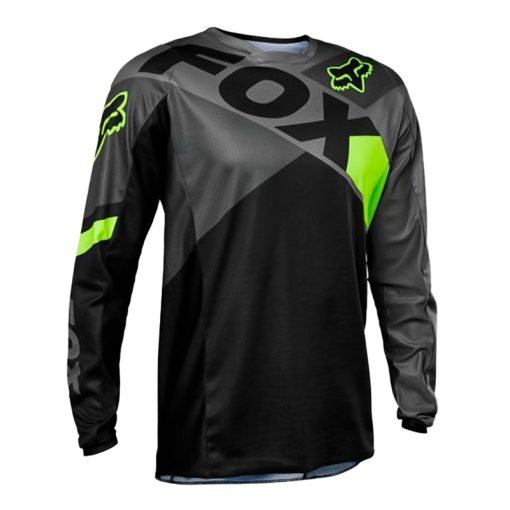 Jersey Fox 180 Xpozr Negro Gris - ZONABIKER LA 21 3