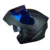 Casco Hro 3400Dv Solid Negro Gris Visor Iridium Azul 1 - ZONABIKER LA 21 2