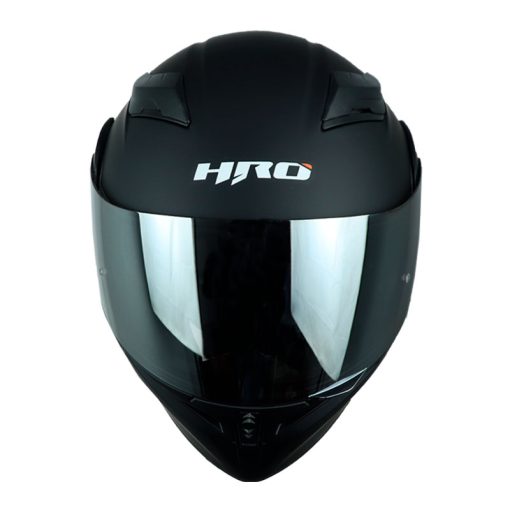 Casco Hro 3400Dv Solid Negro Silver Visor Iridium Silver 3 - ZONABIKER LA 21 4