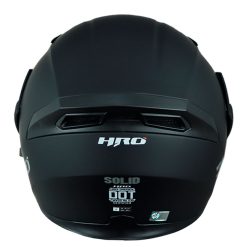 Casco Hro 3400Dv Solid Negro Silver Visor Iridium Silver 4 - ZONABIKER LA 21 8