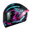 Casco Ich 501 Braap Fucsia Visor Smoke 1 - ZONABIKER LA 21 1