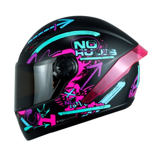 Casco Ich 501 Braap Fucsia Visor Smoke 1 - ZONABIKER LA 21 3