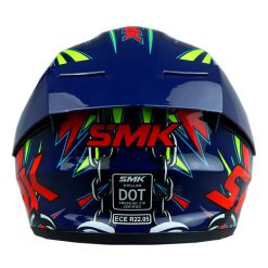 Casco Smk Stellar Monster Azul Rojo 4 - ZONABIKER LA 21 10