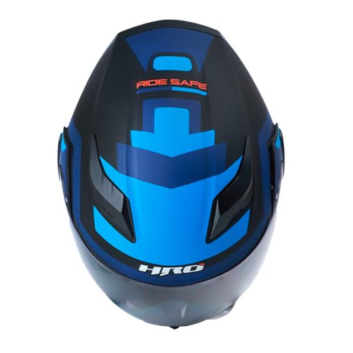 Casco Hro 3400Dv Alfa Negro Azul 2 - ZONABIKER LA 21 4