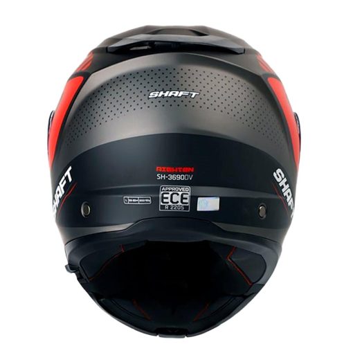 Casco Shaft 3690Dv Righten Gris Rojo 3 - ZONABIKER LA 21 5