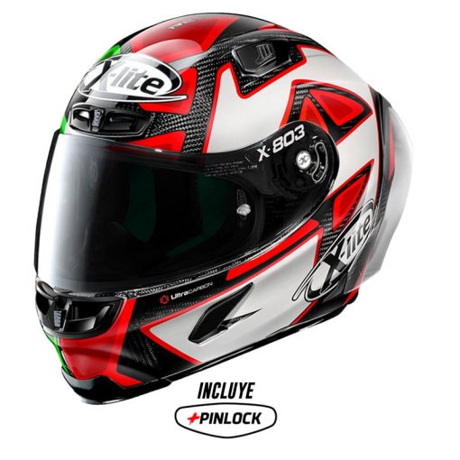 Casco Xlite X 803rs Ultra Petruc Rojo Verde 1 - ZONABIKER LA 21 3
