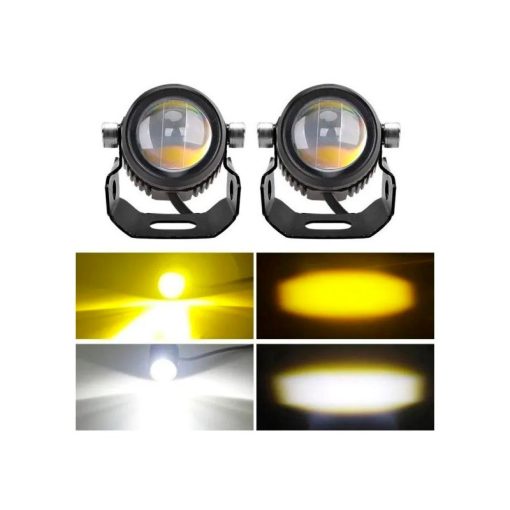 Exploradora Mini Driving 5 Funciones Alta Potencia Luz Blanca Y Amarilla 2 - ZONABIKER LA 21 4