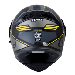 Casco Hro 3400Dv Ahead Negro Amarillo 3 - ZONABIKER LA 21 8