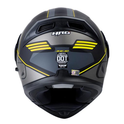 Casco Hro 3400Dv Ahead Negro Amarillo 3 - ZONABIKER LA 21 5