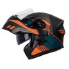 Casco Hro 3400Dv Ahead Negro Naranja 1 - ZONABIKER LA 21 2