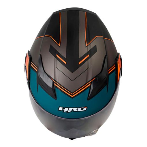 Casco Hro 3400Dv Ahead Negro Naranja 2 - ZONABIKER LA 21 4