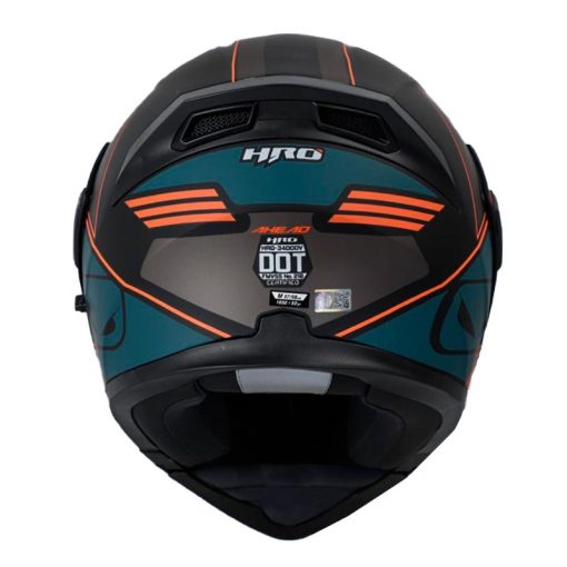 Casco Hro 3400Dv Ahead Negro Naranja 3 - ZONABIKER LA 21 5