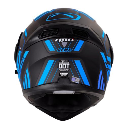 Casco Hro 3400Dv Gems Negro Azul 3 - ZONABIKER LA 21 5