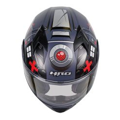 Casco Hro 3420Dv Bot Gris Rojo 2 - ZONABIKER LA 21 7