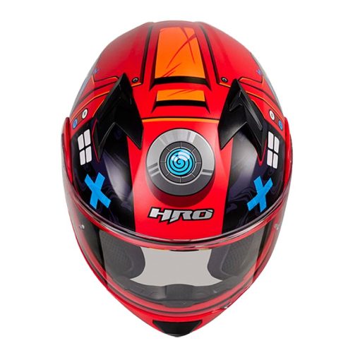 Casco Hro 3420Dv Bot Rojo Azul 2 - ZONABIKER LA 21 4