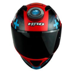 Casco Hro 3420Dv Bot Rojo Azul Visor Smoke 2 - ZONABIKER LA 21 7