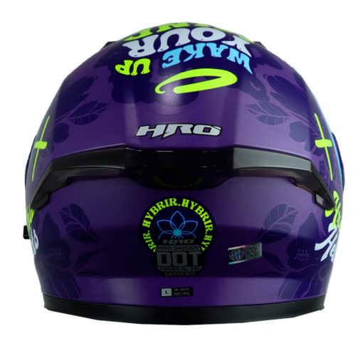Casco Hro 3420Dv Hybrir Morado Azul 3 - ZONABIKER LA 21 5