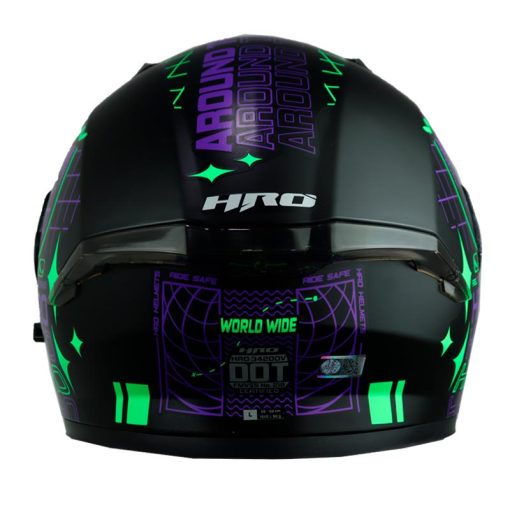 Casco Hro 3420Dv World Wide Verde 3 - ZONABIKER LA 21 5