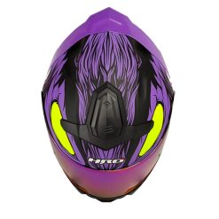 Casco Hro 3440Dv Intercreat Morado Visor Iridium Morado 2 - ZONABIKER LA 21 7