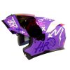 Casco Hro 3440Dv Sides Morado Blanco Iridium Morado 1 - ZONABIKER LA 21 2