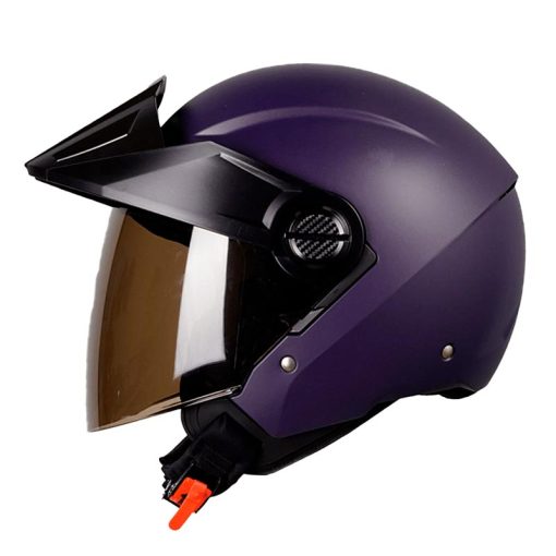 Casco Ich 102 Plano Morado Gris Visor Smoke 1 - ZONABIKER LA 21 3
