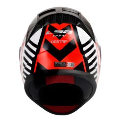 Casco Ls2 353 Destrip Negro Rojo 3 1 - ZONABIKER LA 21 8