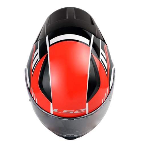 Casco Ls2 353 Destrip Negro Rojo - ZONABIKER LA 21 4