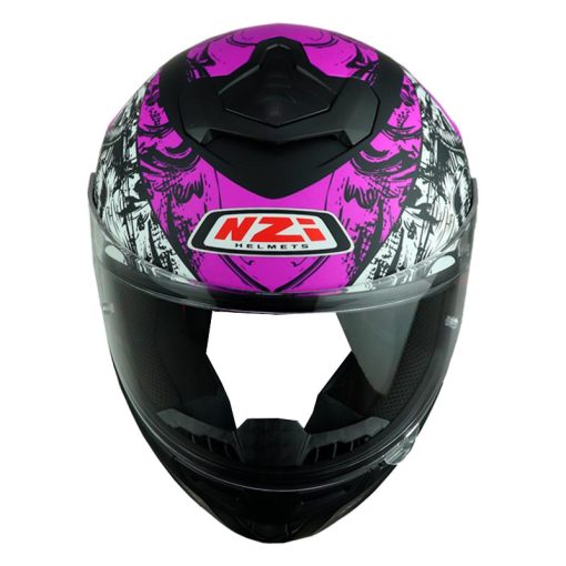 Casco Nzi Trendy Jumgle Negro Morado 2 - ZONABIKER LA 21 4