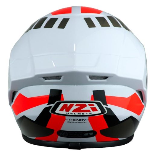 Casco Nzi Trendy Overtaking Blanco Rojo 3 - ZONABIKER LA 21 5