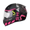 Casco Shaft 560 Import Negro Fucsia 1 - ZONABIKER LA 21 2