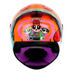 Casco Shaft 582Sp Evo Bombon Fucsia Naranja Visor Iridium Fucsia 4 - ZONABIKER LA 21 10