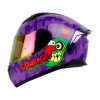 Casco Shaft 582Sp Evo Courage Morado Rosado Visor Iridium Morado 1 - ZONABIKER LA 21 1