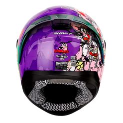 Casco Shaft 582Sp Evo Courage Morado Rosado Visor Iridium Morado 4 - ZONABIKER LA 21 10