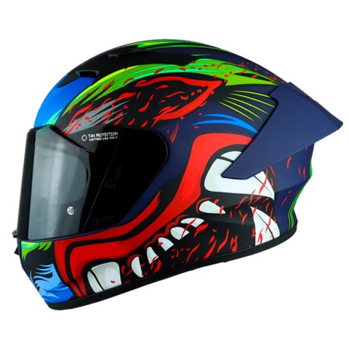 Casco Smk Stellar Animal Azul 1 - ZONABIKER LA 21 3