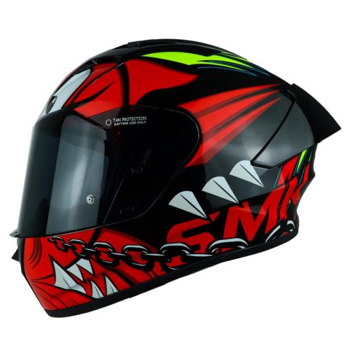 Casco Smk Stellar Monster Rojo 1 - ZONABIKER LA 21 3