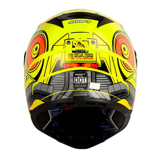 Casco Shaft 502 Amarillo Gris Visor Silver 3 - ZONABIKER LA 21 5