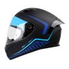 Casco Shaft 582Sp Barefoot Negro Azul 1 - ZONABIKER LA 21 2