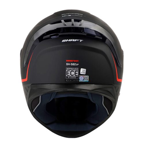 Casco Shaft 582Sp Barefoot Negro Rojo 3 - ZONABIKER LA 21 5