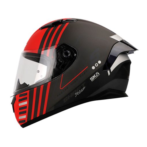 Casco Shaft 582Sp Force Gris Rojo 1 - ZONABIKER LA 21 3