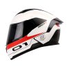 Casco Shaft 582Sp Mission R Blanco Rojo Visor Smoke 1 - ZONABIKER LA 21 1